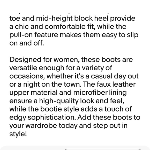 NWOT Monki Women’s faux snakeskin ankle boots 7.5 - Picture 7 of 16